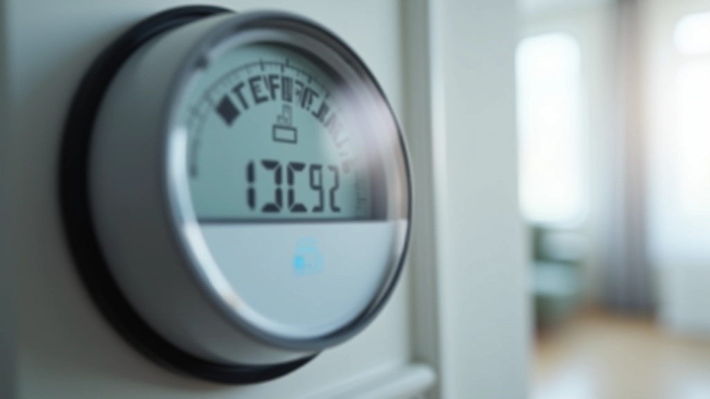 Compteur d'eau et de chauffage en gros plan montrant les chiffres de consommation